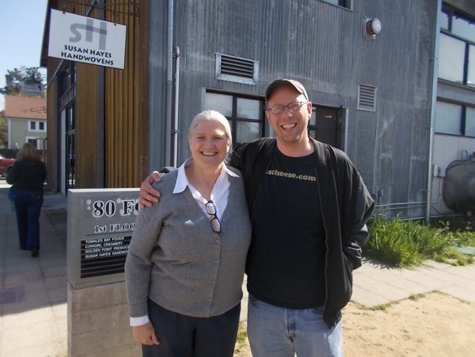 Photo of me with co-founder Peggy Smith Photo of me with co-founder Peggy Smith