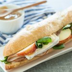 Mt. Tam Cheese and Turkey Baguette Sandwiches
