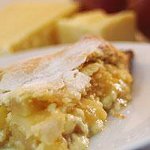 Wensleydale apple pie