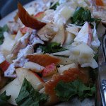 Trout-Apple Salad with Horseradish Cheddar